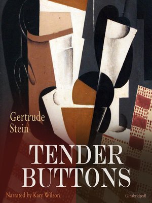 cover image of Tender Buttons